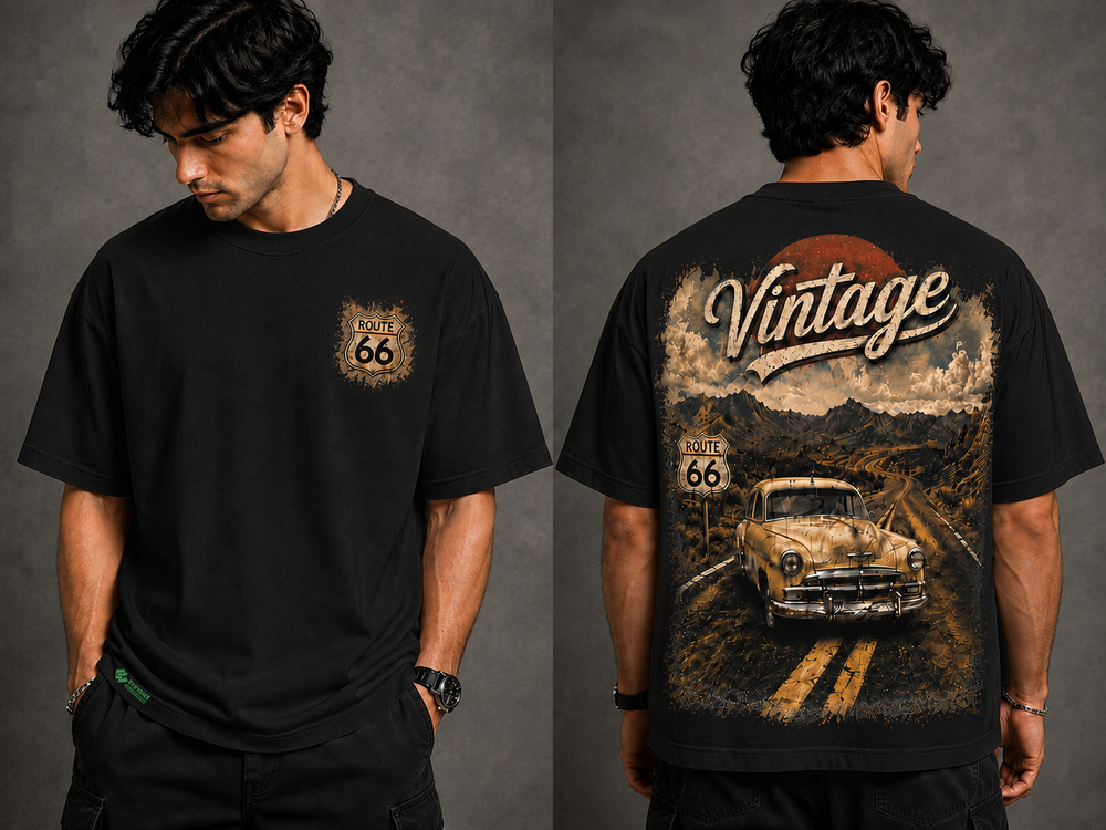 Drop Shoulder| VINTAGE | Clothes Garaage